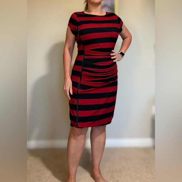 Eloquii Dresses & Skirts - Eloquii Red and Black Dress